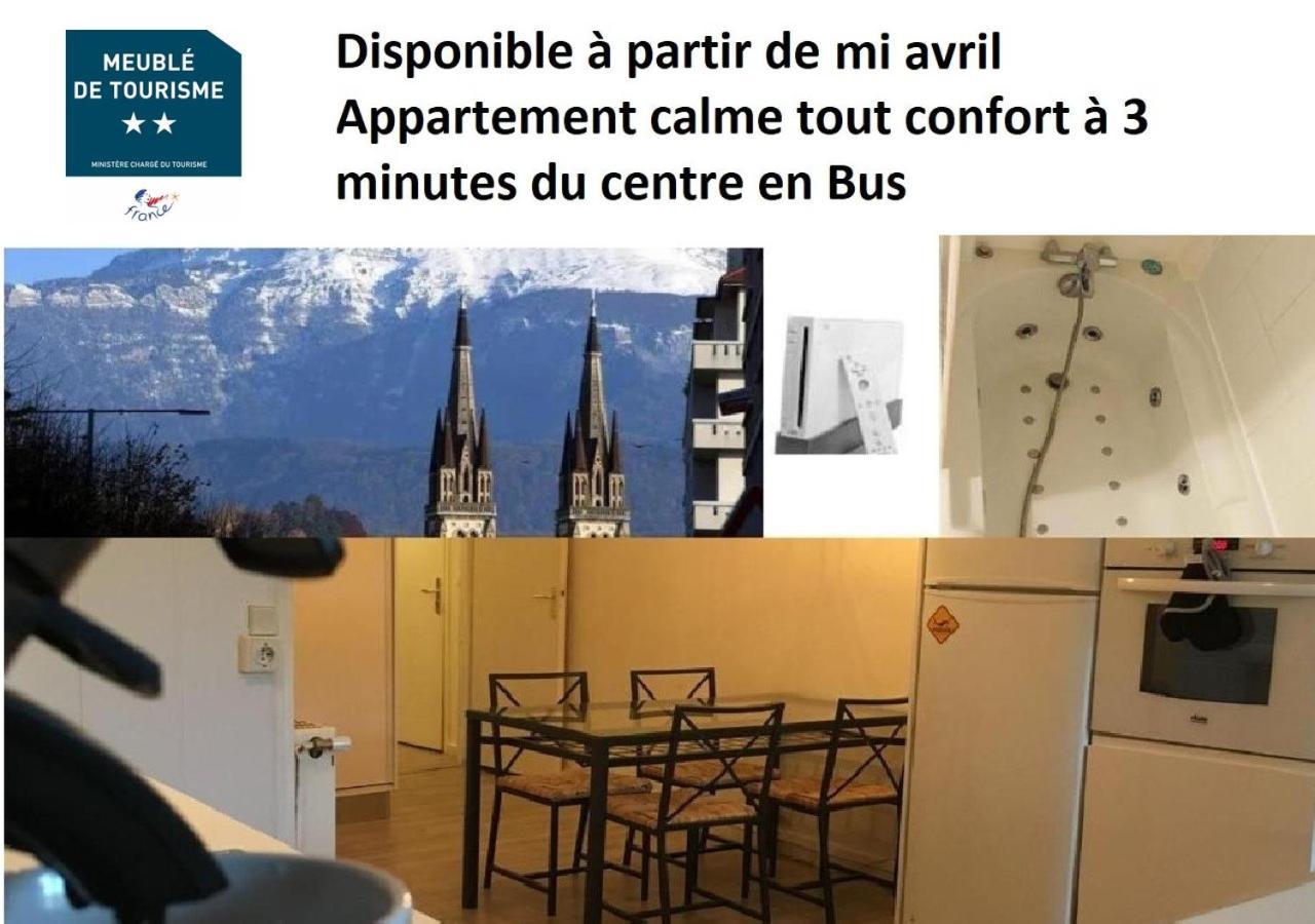 Appart Chartreux Baignoire Massante ,A 3 Minutes Du Centre En Bus! 2 Etoiles Atout France Voiron Kültér fotó